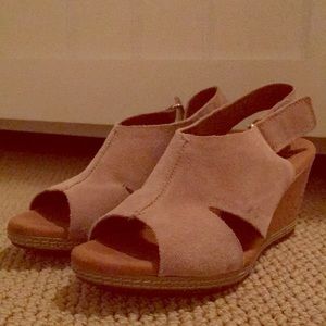 Clarks Cushion Soft Wedge Heels